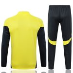 Real Madrid Yellow Half-Zip Jacket - 图片 7