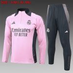 Real Madrid 24/25 Pink Half-Zip Jacket