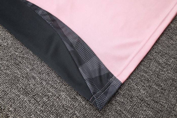 Real Madrid 24/25 Pink Half-Zip Jacket - 图片 4