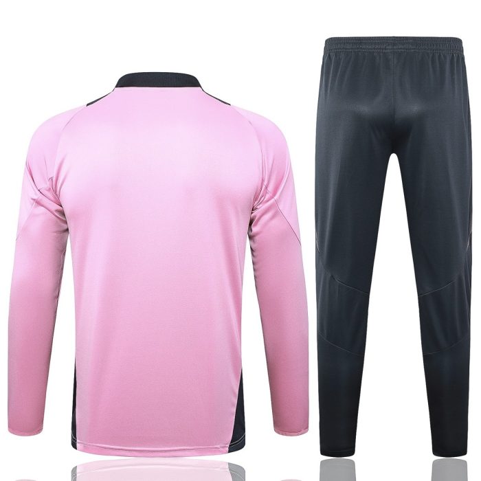Real Madrid 24/25 Pink Half-Zip Jacket - 图片 7