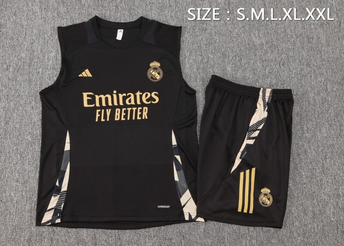 Real Madrid 24-25 Black Vest - 图片 2