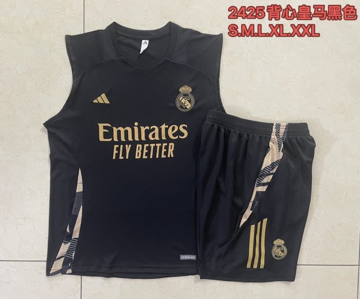 Real Madrid 24-25 Black Vest - 图片 9