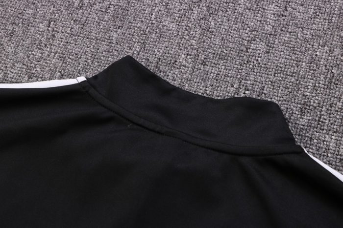 Real Madrid 22/23 Black Half-Zip Jacket - 图片 3
