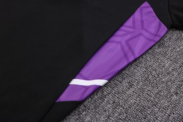 Real Madrid 22/23 Black Half-Zip Jacket - 图片 4