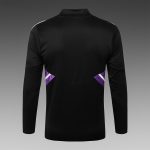 Real Madrid 22/23 Black Half-Zip Jacket - 图片 8