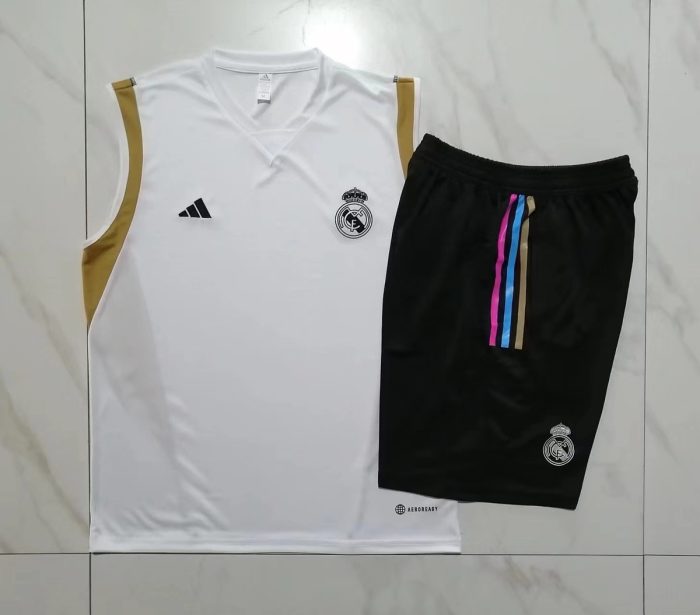 Real Madrid 23-24 White Vest - 图片 9