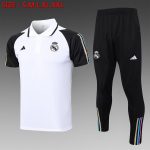Real Madrid 23-24 White Polo Shirt