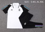 Real Madrid 23-24 White Polo Shirt - 图片 2