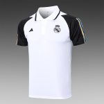 Real Madrid 23-24 White Polo Shirt - 图片 9