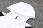 Real Madrid 23-24 Half-Zip Hoodie White - 图片 7