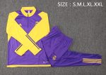 Real Madrid 23-24 Purple Half-Zip Jacket - 图片 2