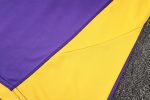 Real Madrid 23-24 Purple Half-Zip Jacket - 图片 3