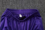 Real Madrid 23-24 Purple Short Sleeve Training Suit - 图片 4
