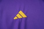 Real Madrid 23-24 Purple Short Sleeve Training Suit - 图片 6