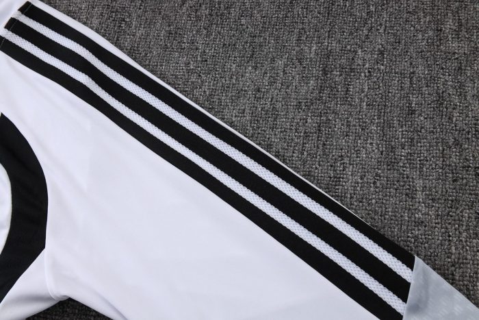 Real Madrid White Half-Zip Jacket - 图片 5