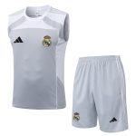 Real Madrid 25/26 Vest Grey White - 图片 8
