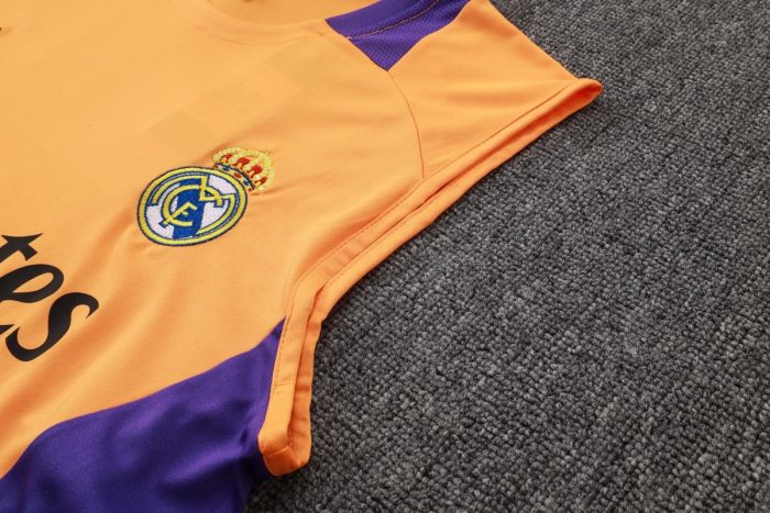 Real Madrid 24-25 Vest Orange - 图片 6