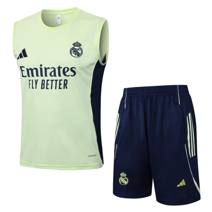 Real Madrid Light Green Vest - 图片 8
