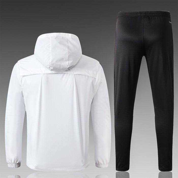 Real Madrid 19-20 White Windbreaker - 图片 7