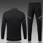 Real Madrid 22-23 Black Long Zip Jacket - 图片 2
