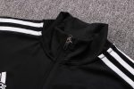 Real Madrid 22-23 Black Long Zip Jacket - 图片 5