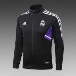 Real Madrid 22-23 Black Long Zip Jacket - 图片 7