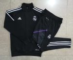 Real Madrid 22-23 Black Long Zip Jacket - 图片 9