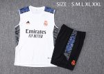 Real Madrid 22/23 White (Blue Trim) Vest - 图片 2