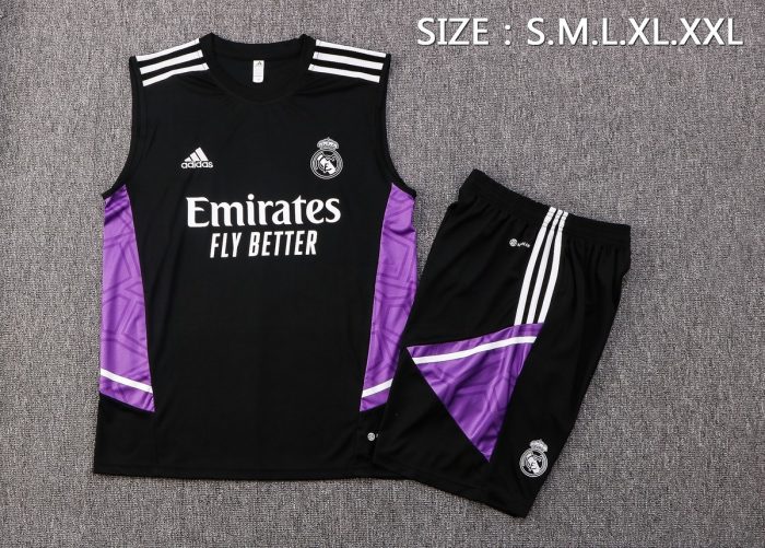 Real Madrid 22/23 Black Vest - 图片 2
