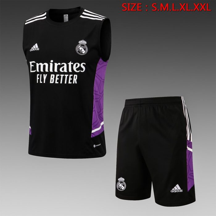 Real Madrid 22/23 Black Vest - 图片 8