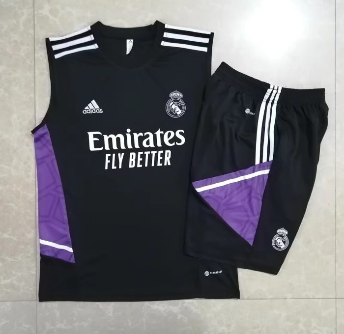 Real Madrid 22/23 Black Vest - 图片 9