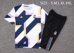 Real Madrid 23-24 White Short Sleeve Training Suit - 图片 2