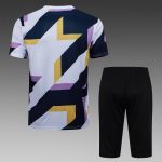 Real Madrid 23-24 White Short Sleeve Training Suit - 图片 6