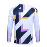 Real Madrid 23-24 Half Zip Jacket White (Spray Ink) - 图片 8