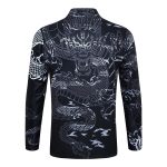 Real Madrid 23-24 Half Zip Jacket Black (Spray Ink) - 图片 7