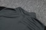 Real Madrid 23-24 Half Zip Jacket Dark Gray - 图片 5