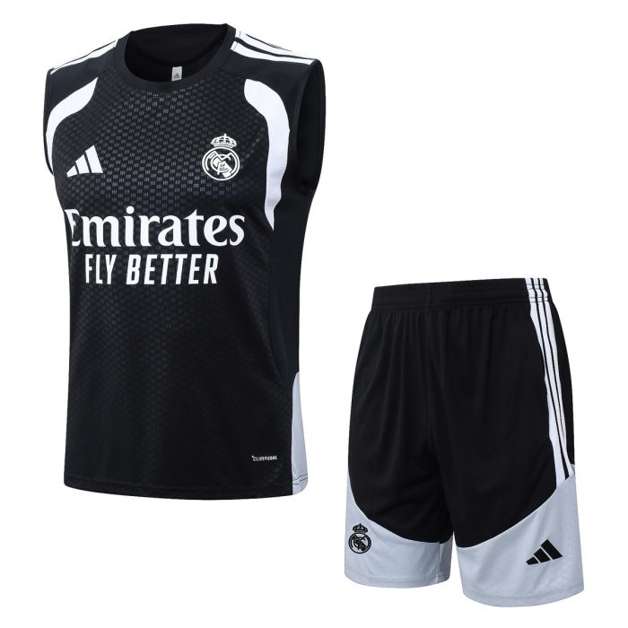 Real Madrid Black Vest - 图片 8