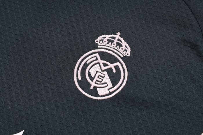 Real Madrid 25/26 Short Sleeve Training Shirt Dark Gray - 图片 6