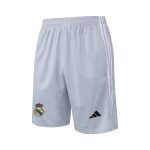 Real Madrid Grey White Short Sleeve Training Suit - 图片 7