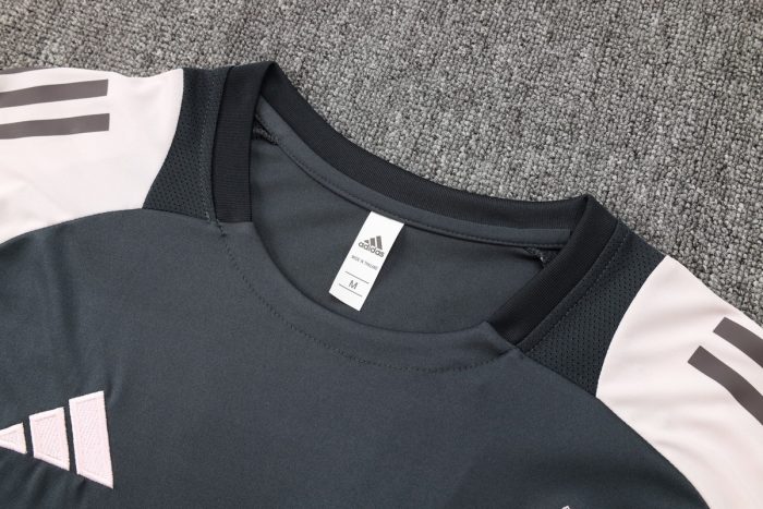 Real Madrid 24-25 Grey Short Sleeve Training Suit - 图片 7