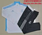 Real Madrid 21-22 White (Blue Trim) Kids - 图片 3