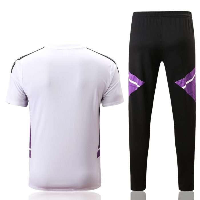 Real Madrid 22-23 White Short Sleeve Training Set - 图片 8