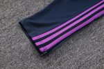 Real Madrid 22-23 Purple Half-Zip Jacket - 图片 3