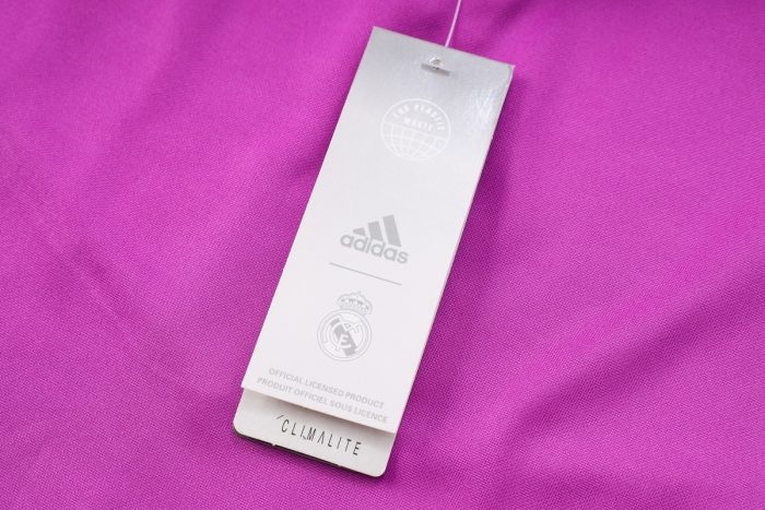 Real Madrid 22-23 Purple Half-Zip Jacket - 图片 4