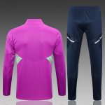Real Madrid 22-23 Purple Half-Zip Jacket - 图片 7