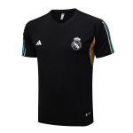 Real Madrid 23-24 Black Short Sleeve Training Suit - 图片 4
