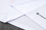 Real Madrid 23-24 White Short Sleeve Training Suit with Pants - 图片 4