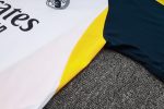 Real Madrid 23-24 White Short Sleeve Training Suit with Pants - 图片 5