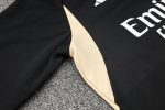 Real Madrid 23-24 Black Half-Zip Jacket - 图片 6