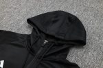 Real Madrid 23-24 Black Half-Zip Jacket - 图片 7